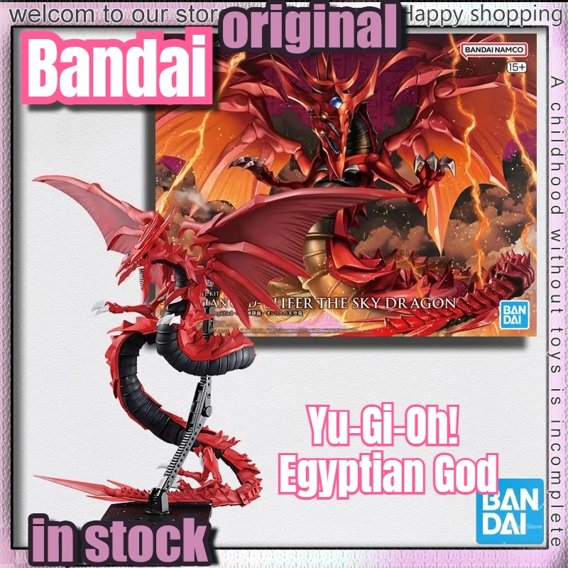 

В наличии: Bandai Figure‑rise Standard Amplified Yu‑Gi‑Oh! Египетский Бог Слайфер, Дракон Небес, сборная модель-фигурка, игрушка, подарок
