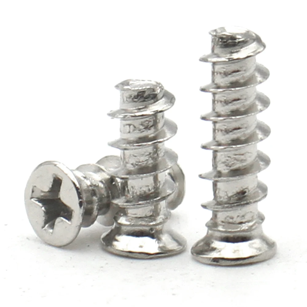 10/100 pieces per pack, small head fan mounting screws M5*8/10/12/14/16mm fasteners for PC case cooling fans