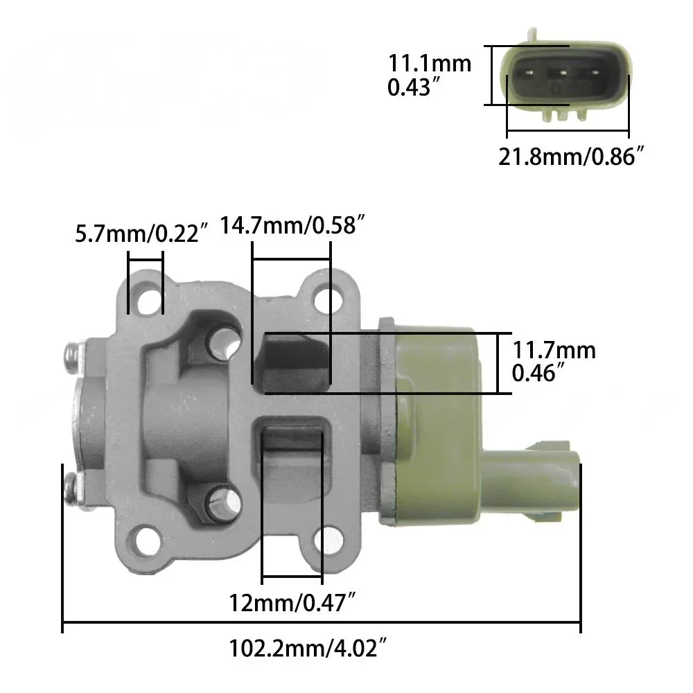 22270-11010 2H1319 30023 AC198 2227011010 New Idle Air Control Valve For Toyota Tercel DX STD 1995-1998 Paseo 1994-1999 1.5L