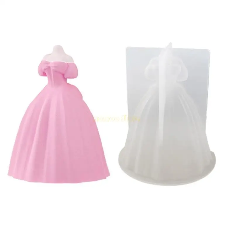 

31BF Versatile DIY Wedding Dress Mold Craft Molds Perfect Gift for Beginners