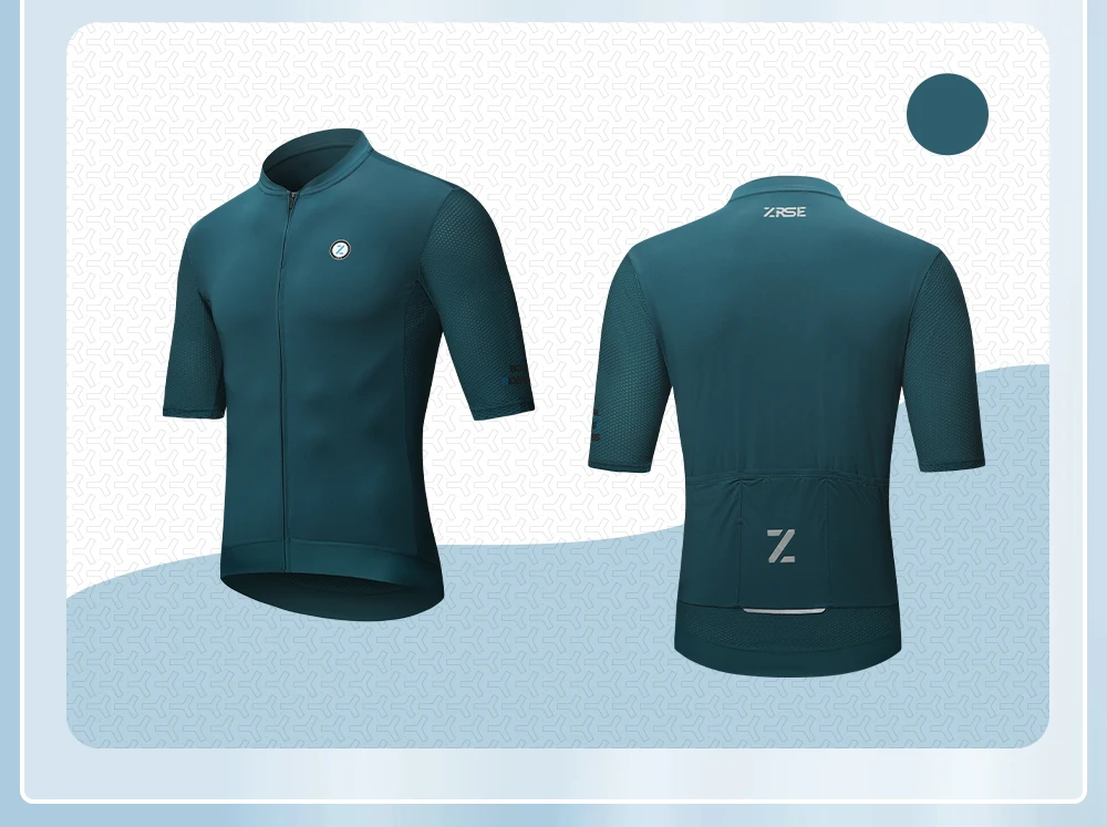 ZRSE Männer Radfahren Jersey Frauen Fahrrad Kleidung MTB Mountain Road Bike Kleidung Tragen Kurzarm Maillot Shirt UPF 50+ Sommer – Detail 16