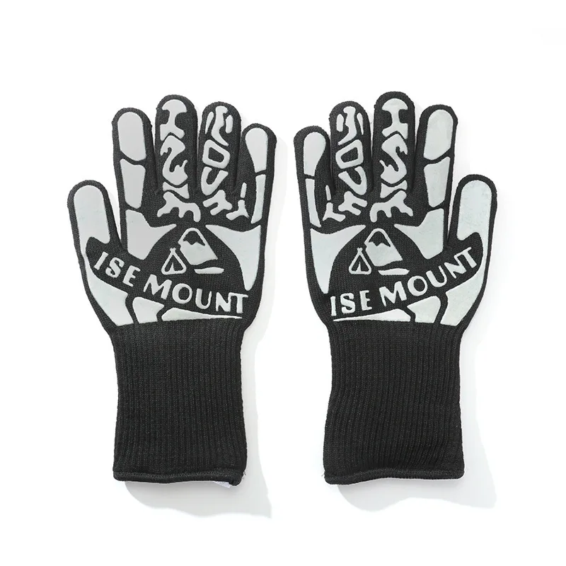 Heat Insulation Anti-hot Gloves, High Temperature Resistant Gloves, Insulated Heat Gloves Grill Gloves