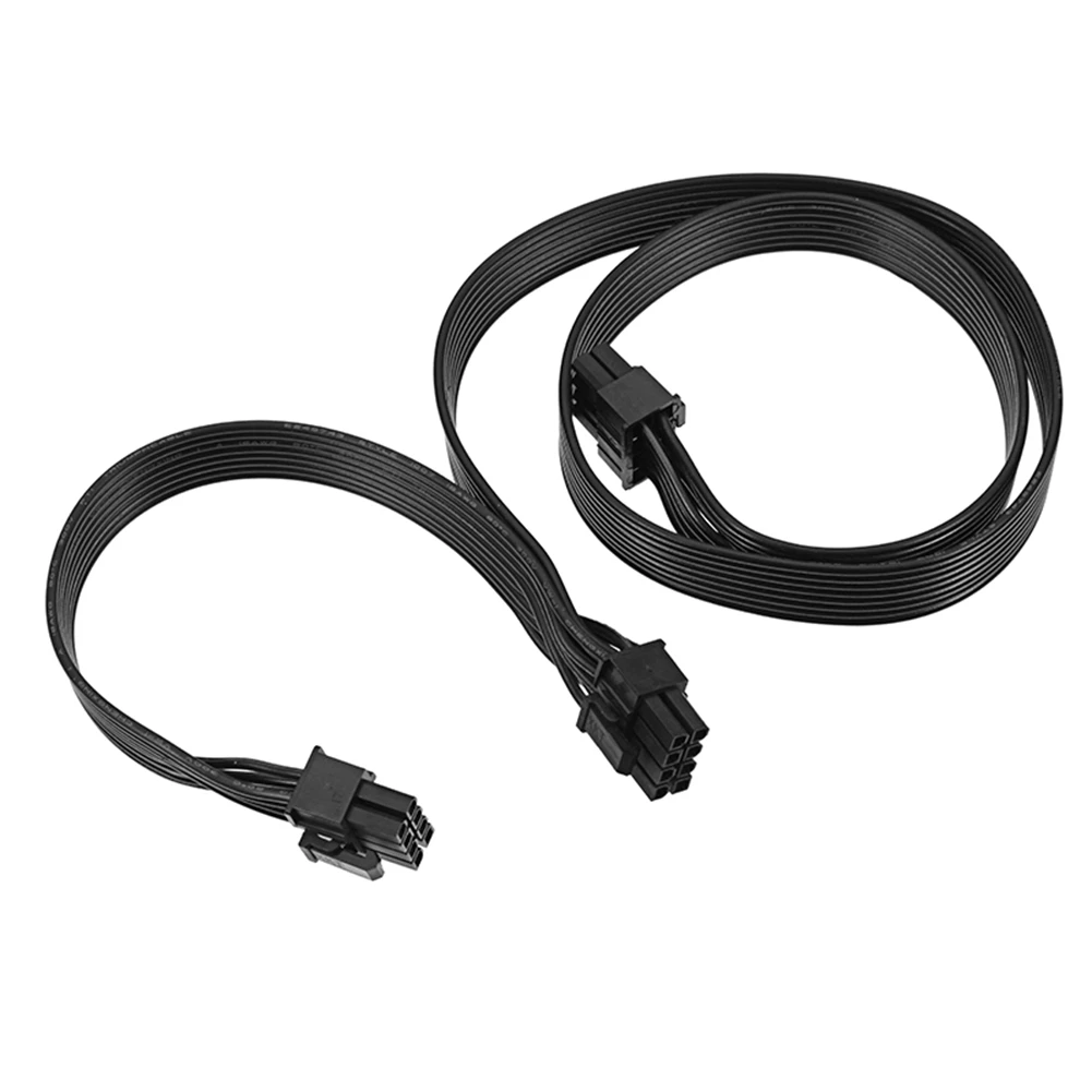 

8 Pin Male to Dual 8Pin(6+2) Male PCI-E Video Graphics Card Power Cable GPU Power Extension Cable Cord Splitter for BTC