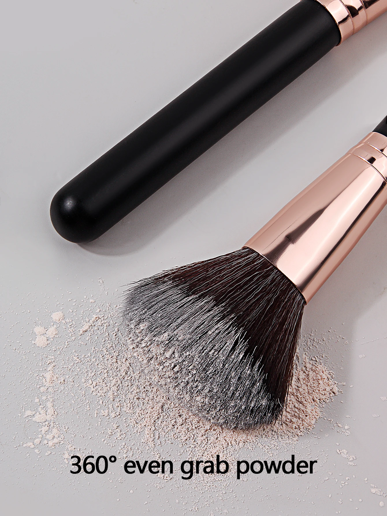 Hochwertiger loser Puderpinsel, multifunktionales Make-up-Werkzeug, weicher Rougepinsel, Konturpinsel, Anfänger-Make-up-Pinsel, tragbar