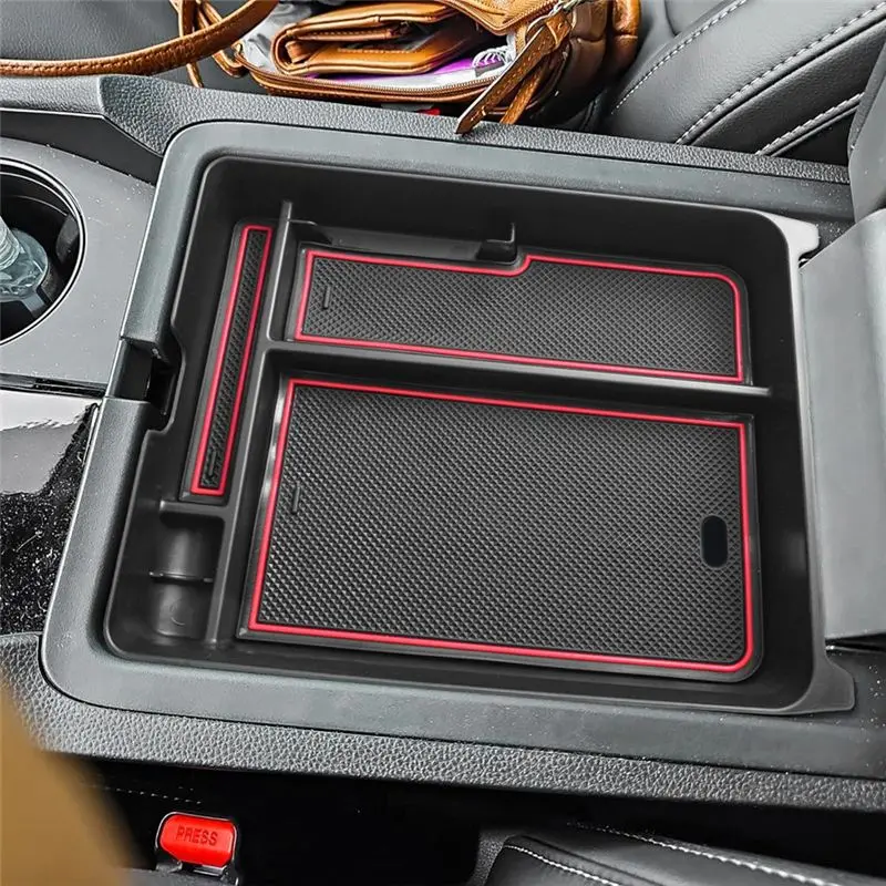 

Center Console Organizer For Honda Pilot 2023 2024 Accessories, Console Tray Armrest Container Storage Box-N32R