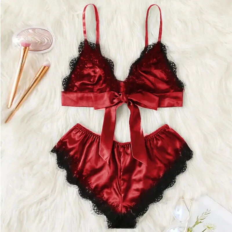 1 Set Babydoll Lingerie for Women Nightgowns Lace Chemise Cute Sleepwear Cami Nightie Modal with Side Slits Homewear for Women