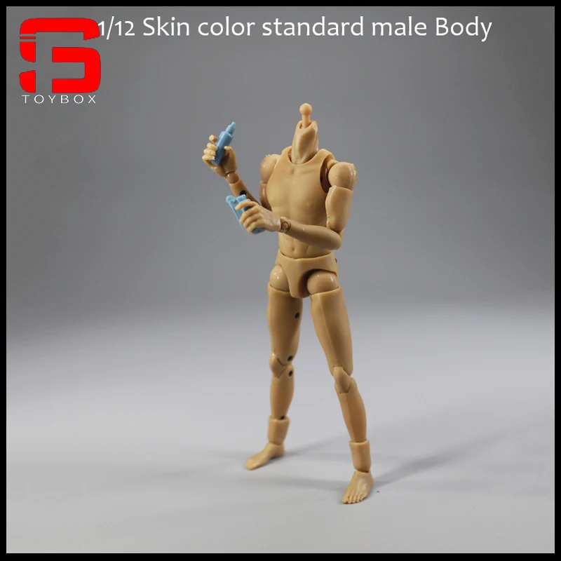 MCCToys MCC023 Scala 1/12 Modello corpo articolare standard maschile 6'' Soldato Action Figure Giocattoli corpo super flessibili
