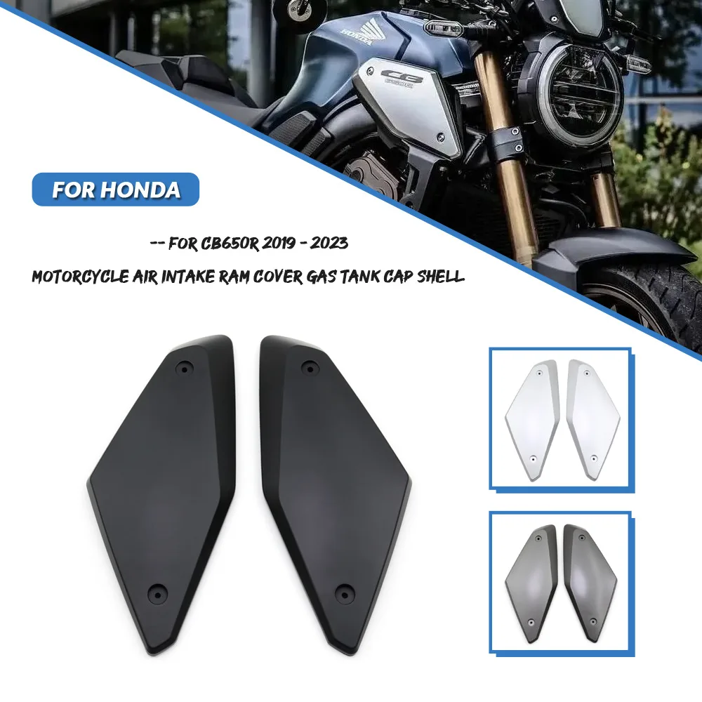 Frame Side Panels For Honda CB650R 2019 2020 2021 2022 2023 CBR650R Motorcycle Air Intake Ram Cover Gas Tank Cap Shell Protector