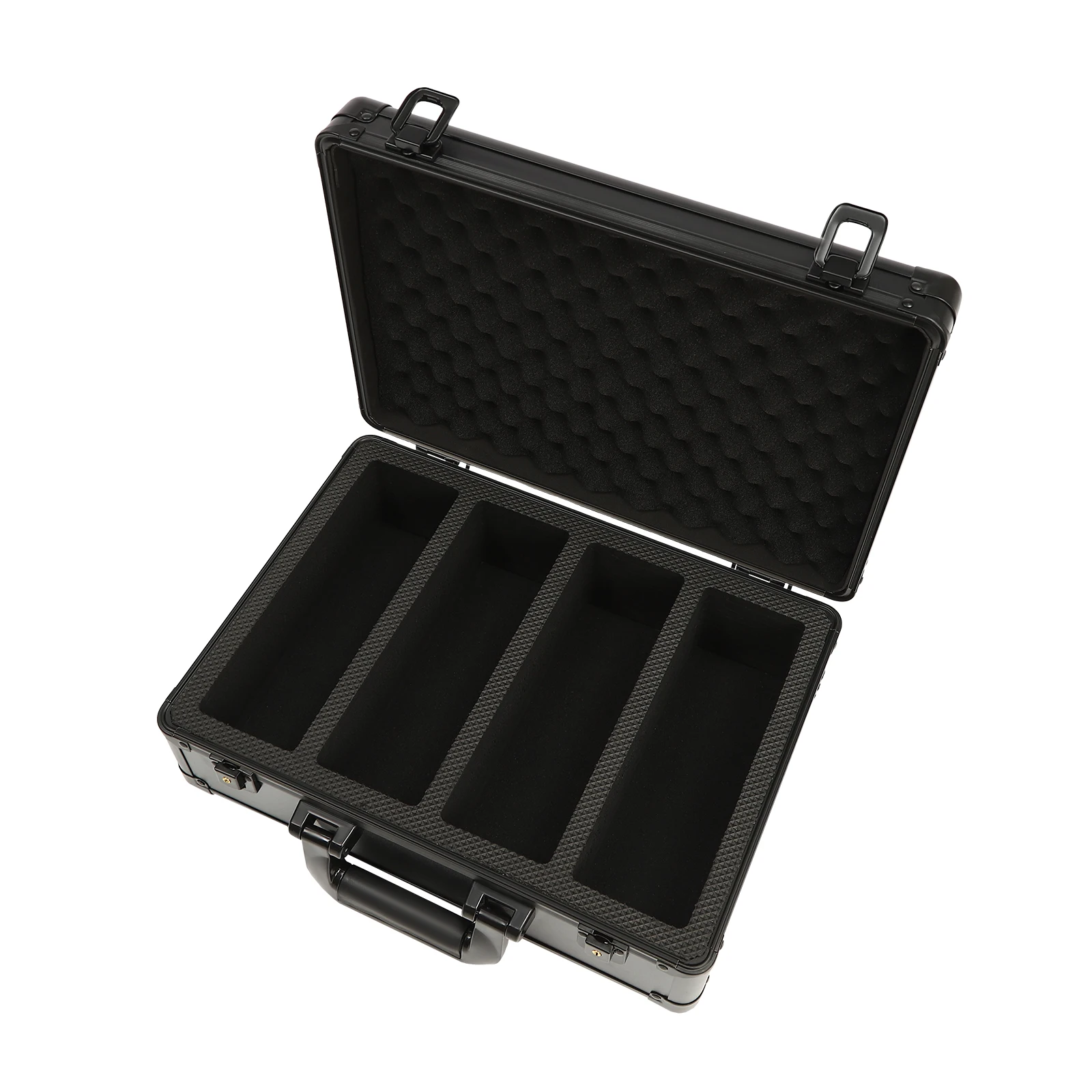 4 Spaces Graded Coin Case Coin Slab Case Anti-slip Graded Card Case Storage Box