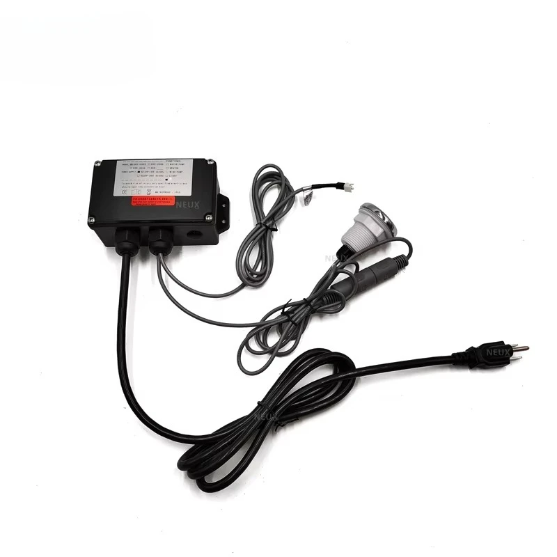 

LED light power control system for whirlpool bathtubs