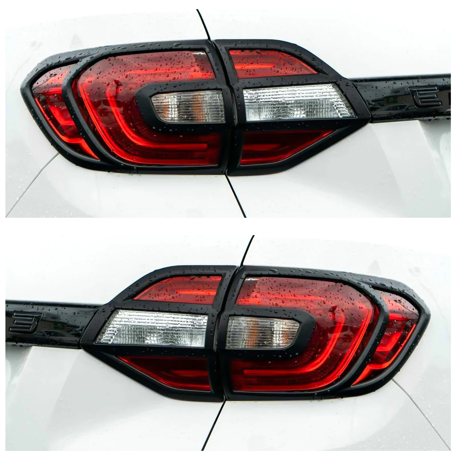 Car Accessories Tail Light Cover Trim For Ford Everest Sport Trend Titanium 2015-2021 Year Rear Lamp Car Styling Part