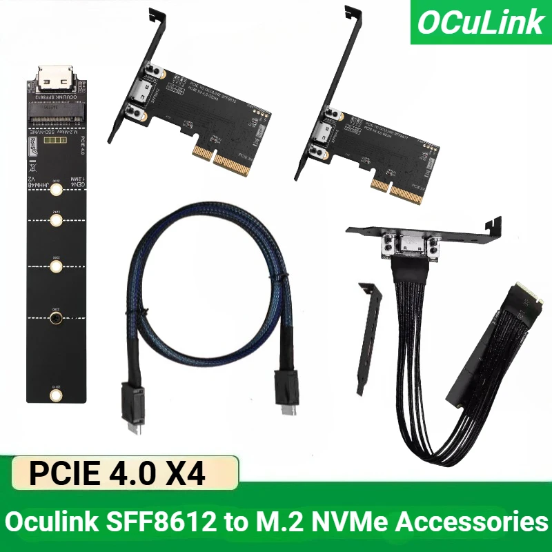 NVMe M.2 to Oculink SFF-8612 Adapter Cable