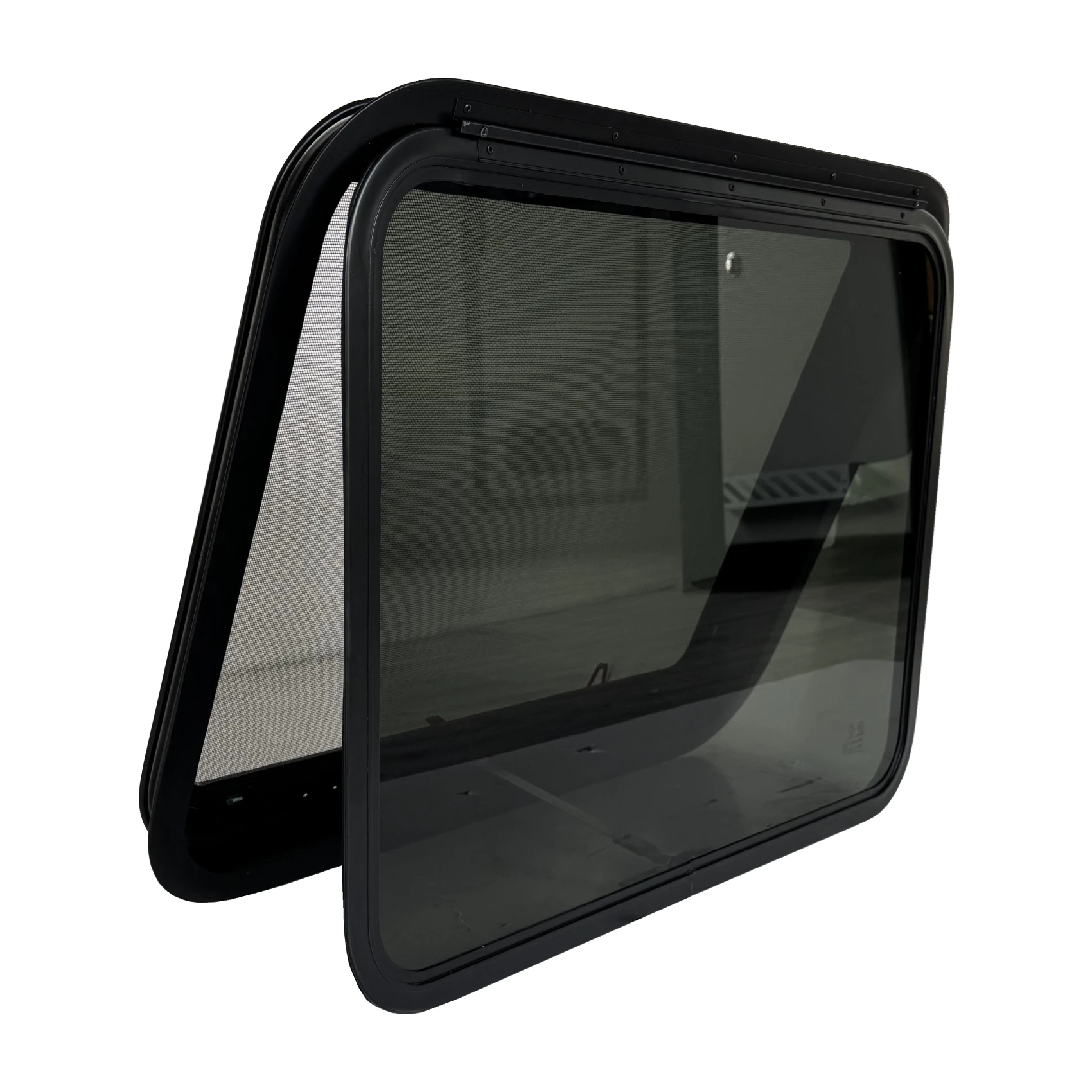 E-mark/DOT Certification Emergency Exit Top Hinge Window With Trim Ring For RV Camper Motorhome Caravan