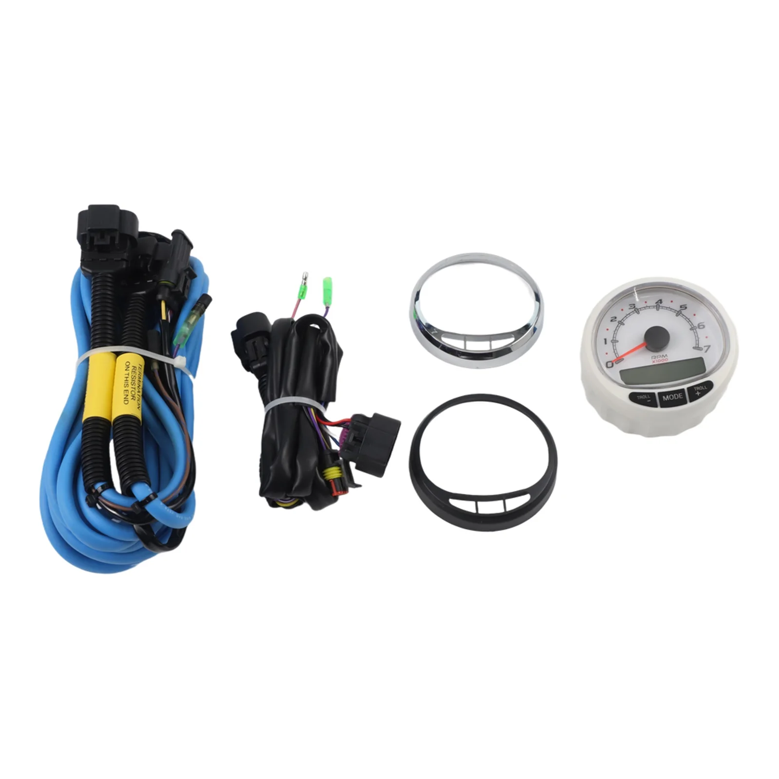 As Picture Tach Kit Tach Kit For Marine Systems Marine Engine Monitoring Smart Craft Compatible Robust Plastic Build