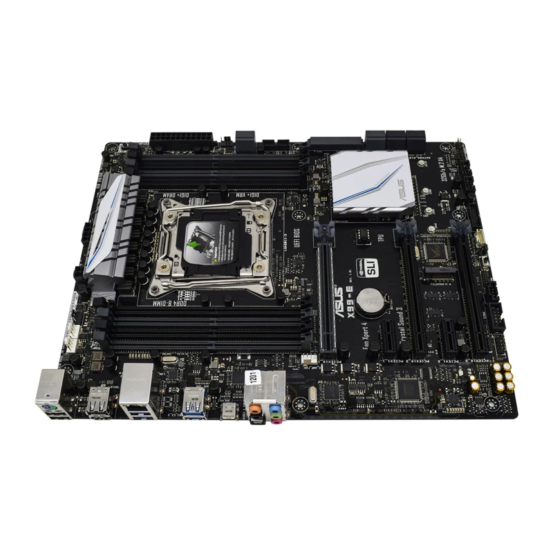 Imagem -04 - Motherboard Lga 2011-v3 Suporte Core I76800k Xeon E51603 E5-1680-v4 E52630l-v4 E5-2698-v4 M.2 Atx Asus-x99-e