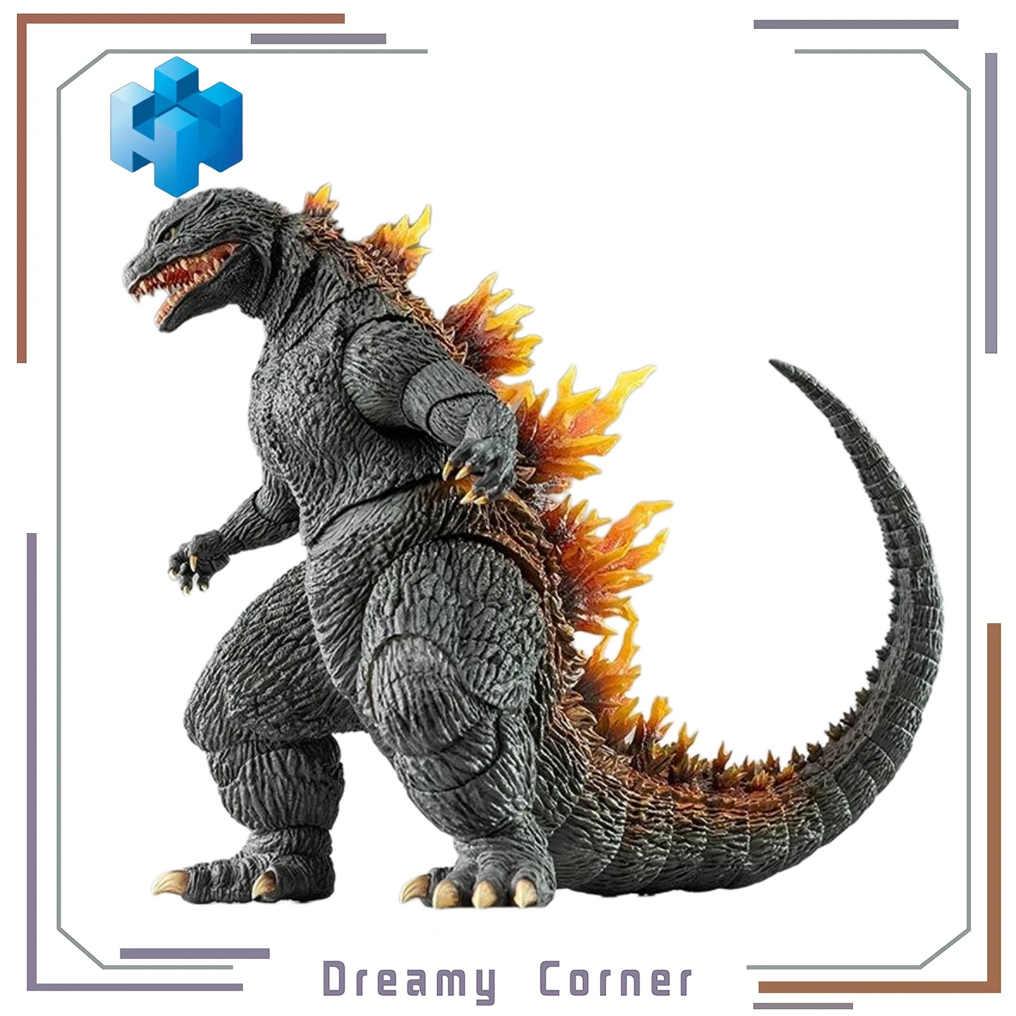 

【In Stock】HIYA EXQUISITE BASIC Heat RAY Godzilla 1999 Figure Monster