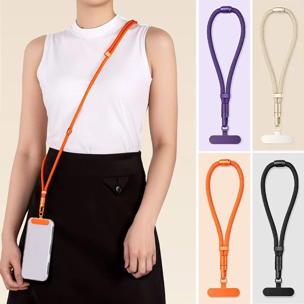 

Аксессуары для сотовых телефонов, регулируемый ремешок, тканые подвесные ремни с защитой от потери, длинные 3 в 1, подвесная веревка для мобильного телефона