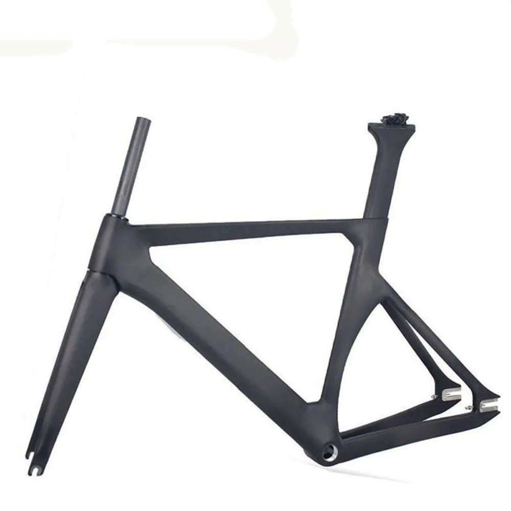 

Карбоновая рама Winowsports 700 * 25C BSA68, нижний кронштейн, фиксированная шестерня, рама для трека, быстросъемная матовая рама для гоночного велосипеда
