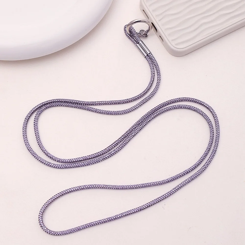 Luxus Kristall Strass Telefon Lanyard hell bling bling Telefon Anti-Lost Seil hängen Kabel Telefon Zubehör