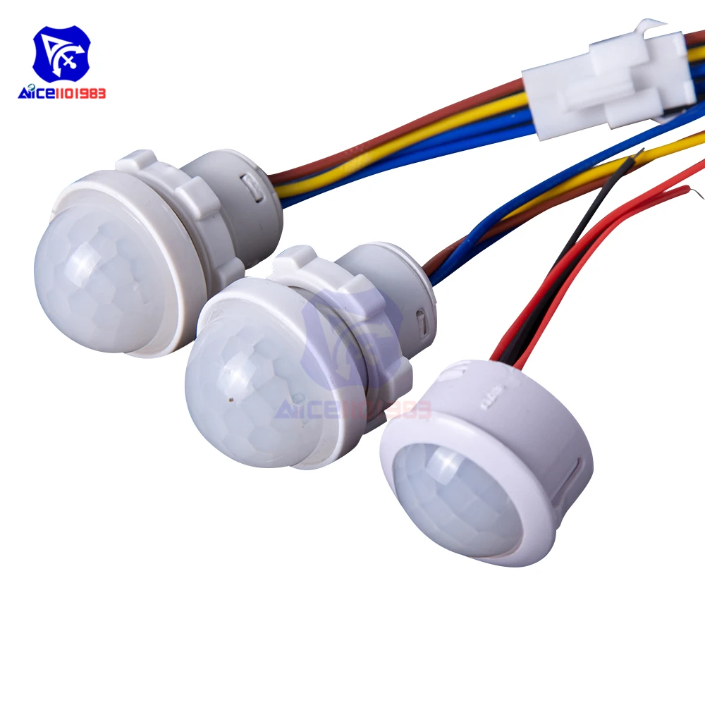 PIR-Bewegungssensor LED-Lampe Schalter AC110-240V/DC12-24V Outdoor Intelligente Wasserdichte Infrarot-Straßenlampe mit Bewegungssensor – Detail 14