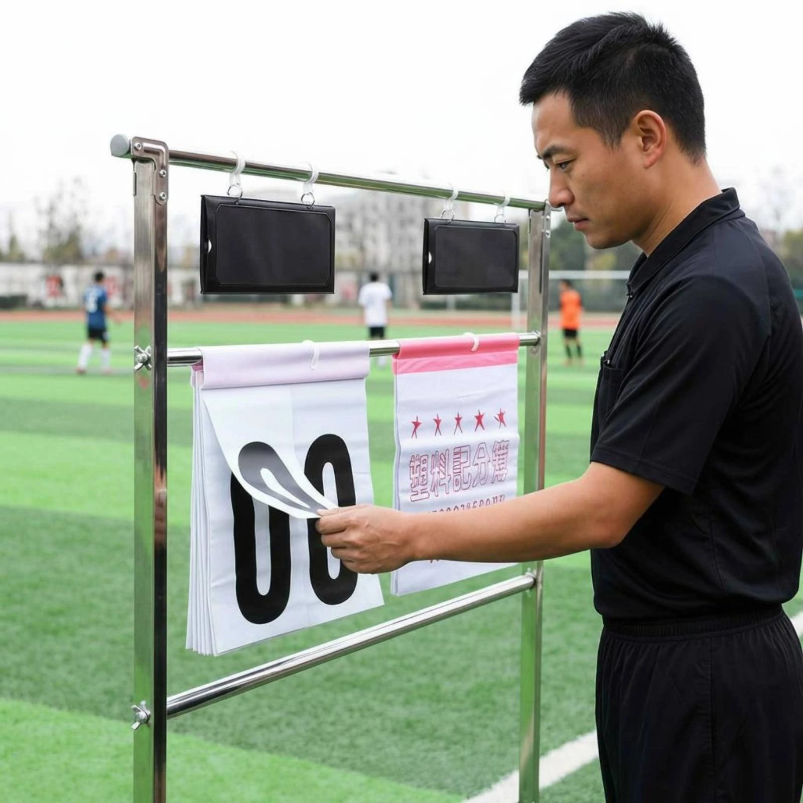 Draagbaar flip-scorebord Plast - Table Tennis Scoreboard recensie en prijs