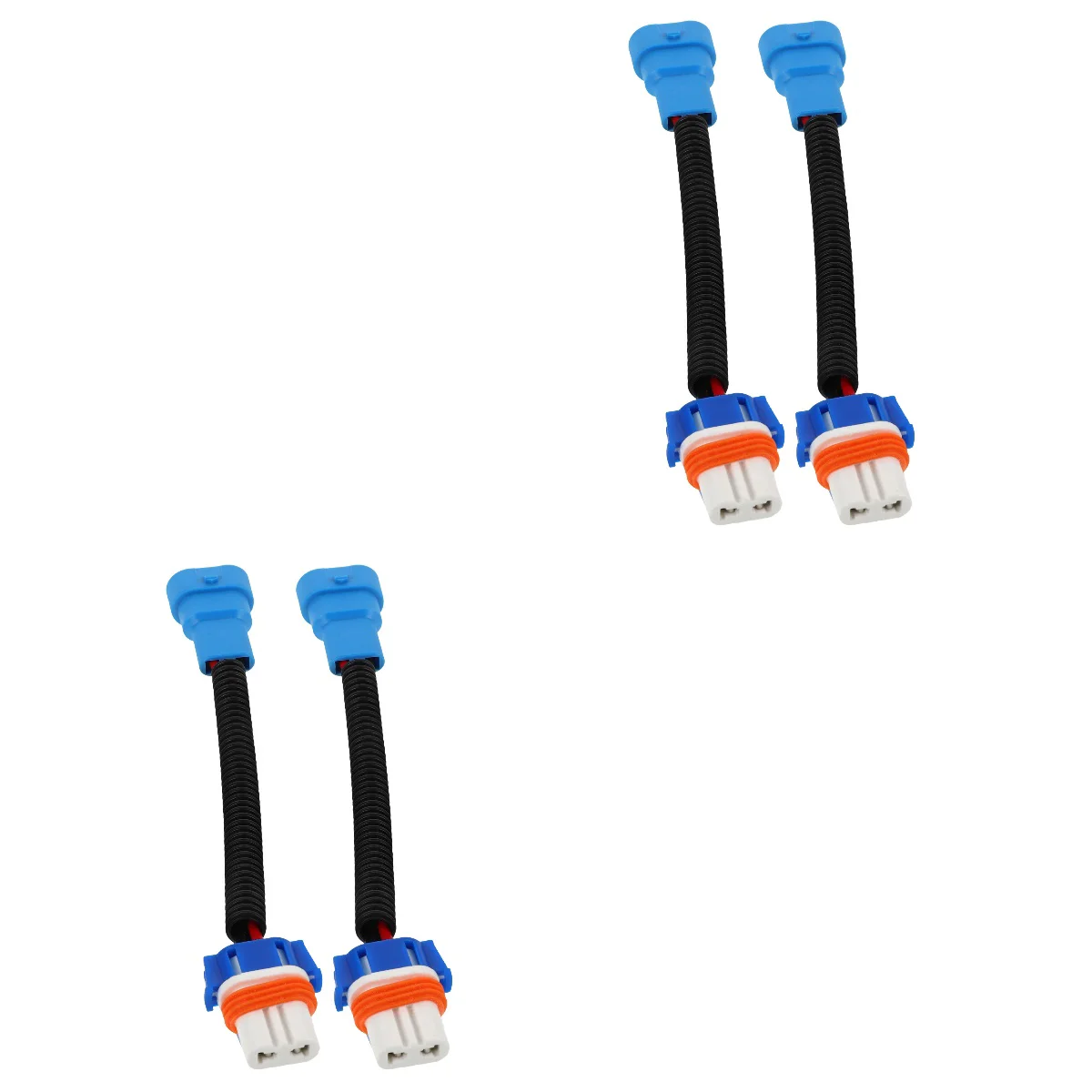 

2 Pieces Car Headlight Plug Connector Replacement Wiring Harness Cable Adapter Parts Automotive Accessories