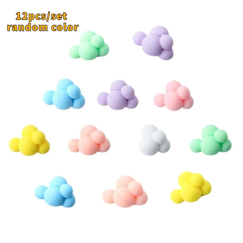 12PCS/SET Cloud Shape Hamster Climbing Platforms Colorful Mini Hamster Ladders Bite Resistant Hamster Sports