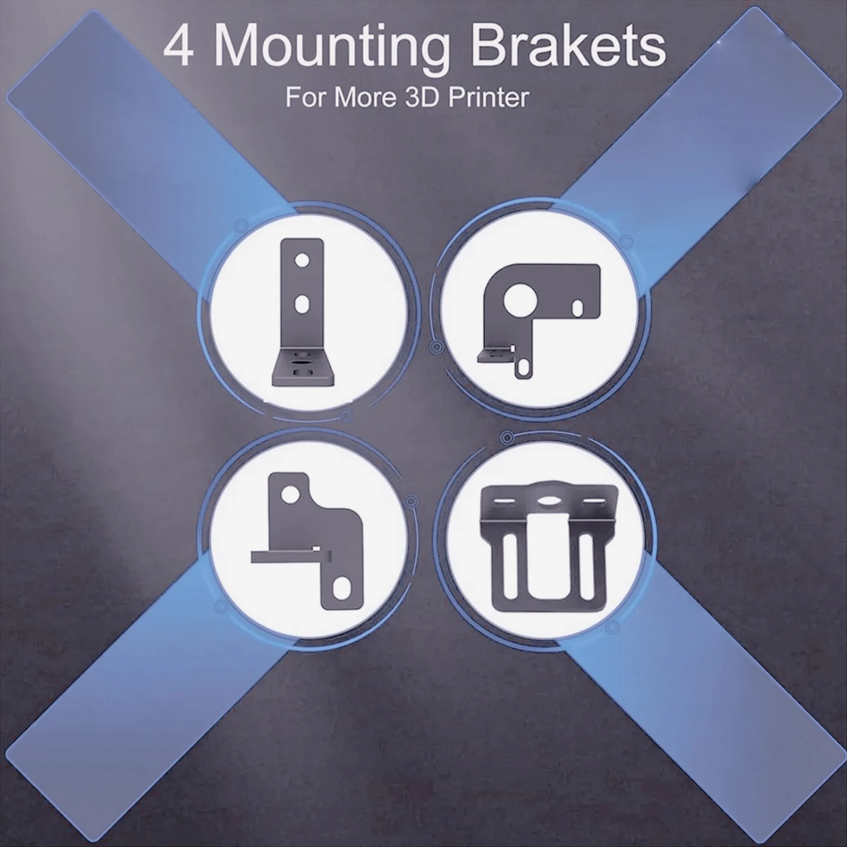 

AQ-Upgrade BL- Touch V3.2 Auto Bed Leveling Sensor with 4 Brackets BL - Touch Kit for 8 or 32 Bit Motherboard XT