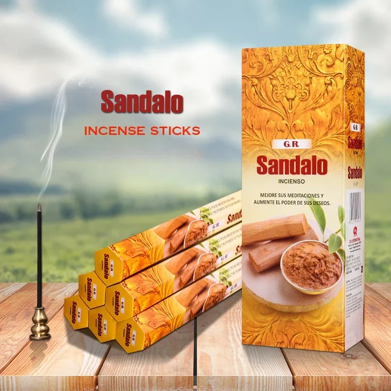 40/20 Sticks Wierook Originele GR Sandelhout Stok Jazmin Sri Ganesh Royal Oudh Indian Aroma Stok voor Thuis Meditatie Wierook