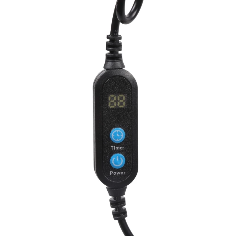 Intelligent USB Timer Control Cable 5V Auto Switching For Kitchen Fan Desk Devices Voltages Stability Auto Shutoff 83CF