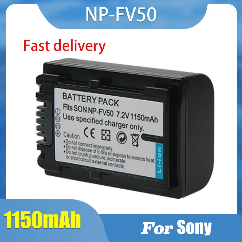 High Quality FV50 FV70 FV100 FV30 FH60 FH70 FH100 CX700 CX7 Battery 1150mAh 7.2V LI-ION Camera Battery For Sony