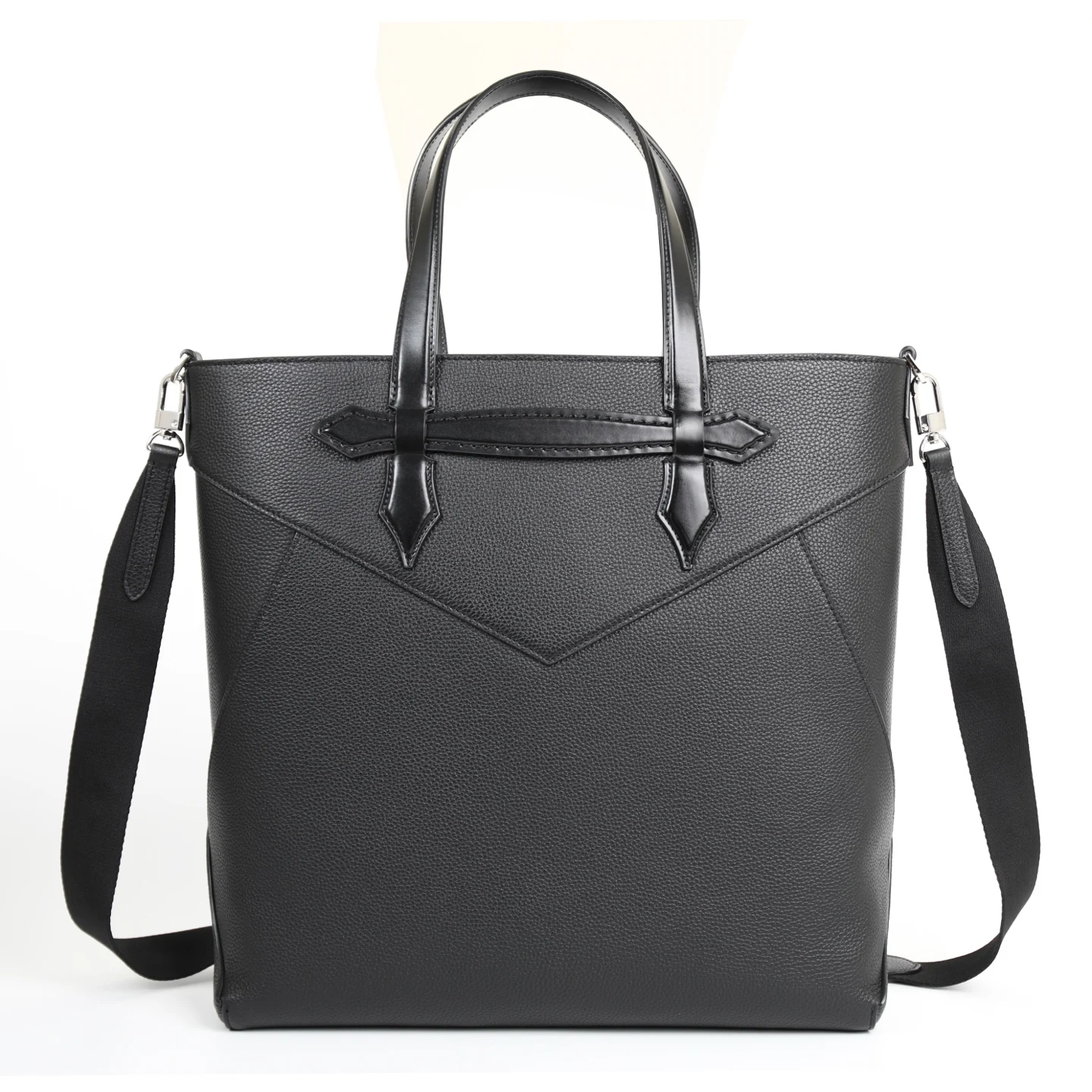 

New Premium Business Tote Bag, Genuine Leather Office Tote with Multiple Pockets for Documents