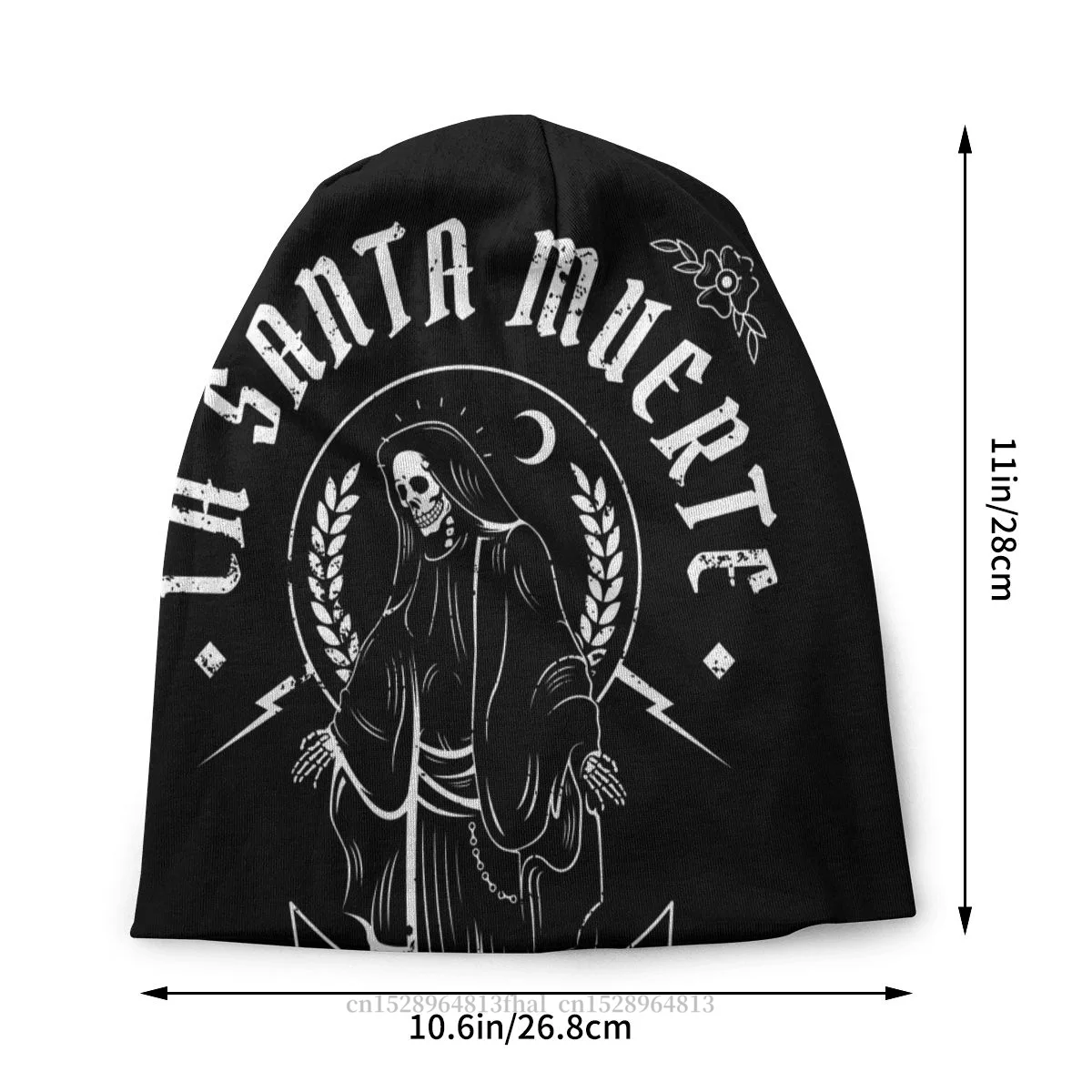 Sons Of Anarchy TV Outdoor Hats La Santa Muerte Thin Hat Bonnet Hipster Skullies Beanies Caps Men Women\'s Earmuffs