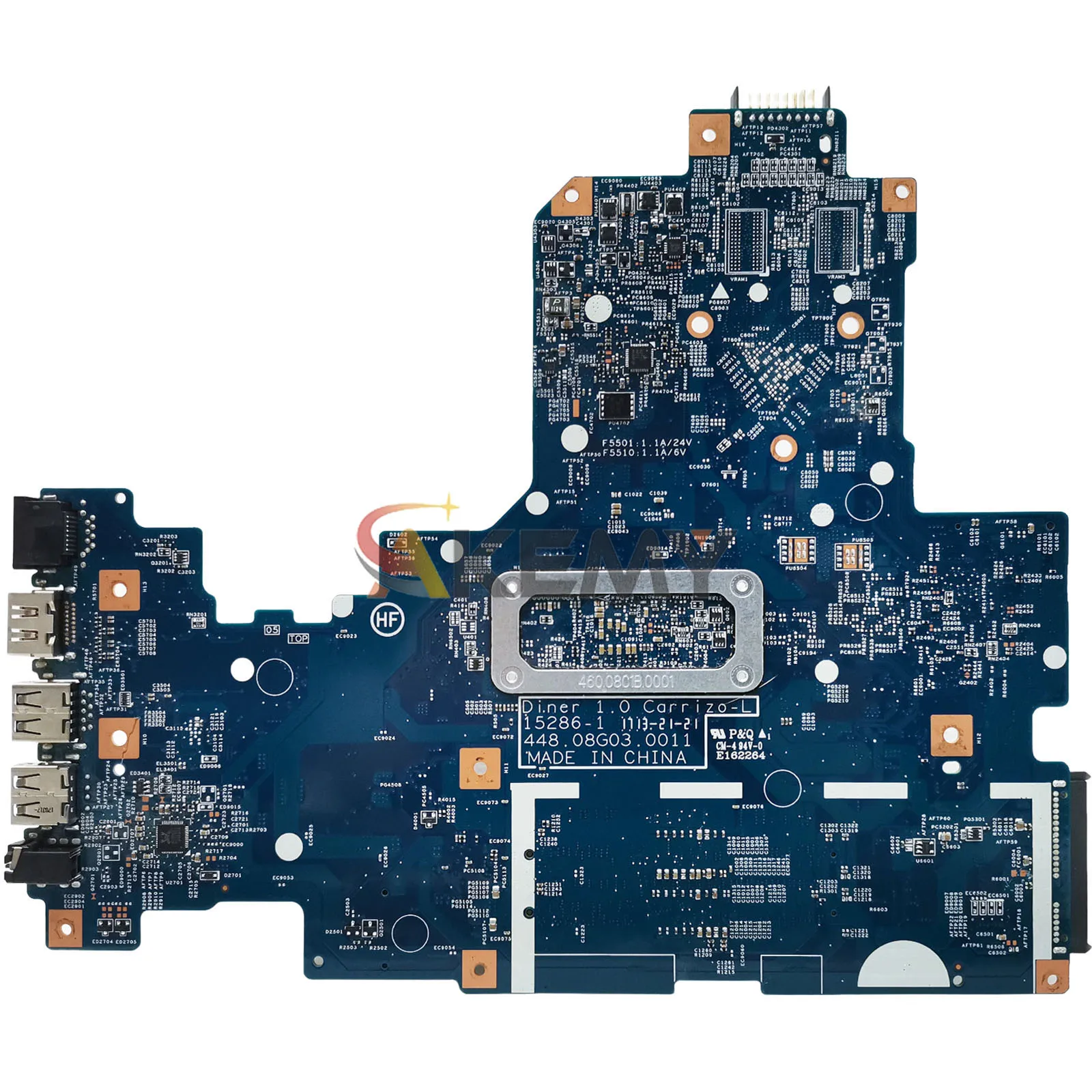 856764-601 856763-601 Voor HP Pavilion 17-Y Laptop Moederbord 15286-1 Met E2 A6 A8 CPU DDR3 100% Volledig Getest