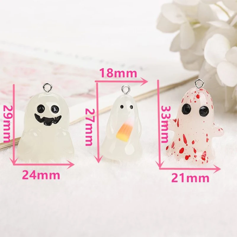 Women's Earrings Trend 2024 Christmas Gifts Halloween Accessories Fashion Jewelry Glow in the Dark New Year's Eve Decorations