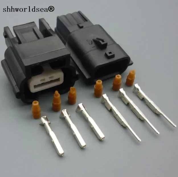 2/10set 7282-8852-30 7283-8852-30 28438-4BA5A Parking Sensor Connector 3Pin Car PDC Sensor Wiring Plug For Nissan Ford BMW VW