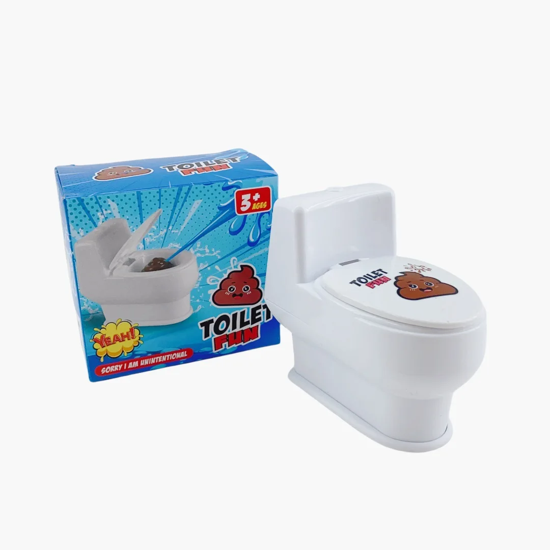 

Novelty Squirt Joke Toy Toilet Pee Water Spray Trick Funny Tricky Shooting Water Mini Small Toilet Toys,Home Office Prank Toys