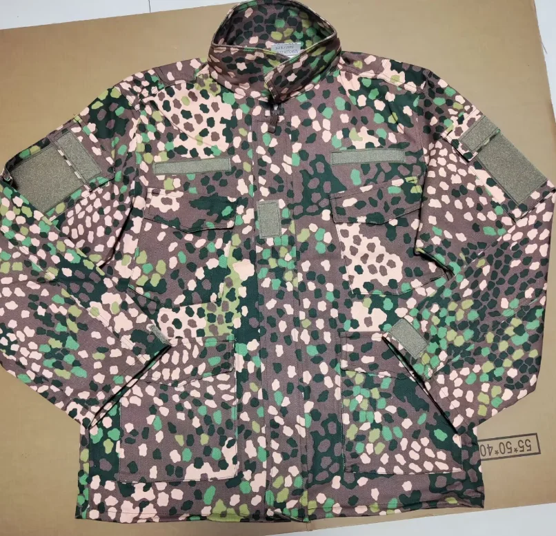 

German Pea Camouflage Uniform Man Brown BUD Include Jacket Pants