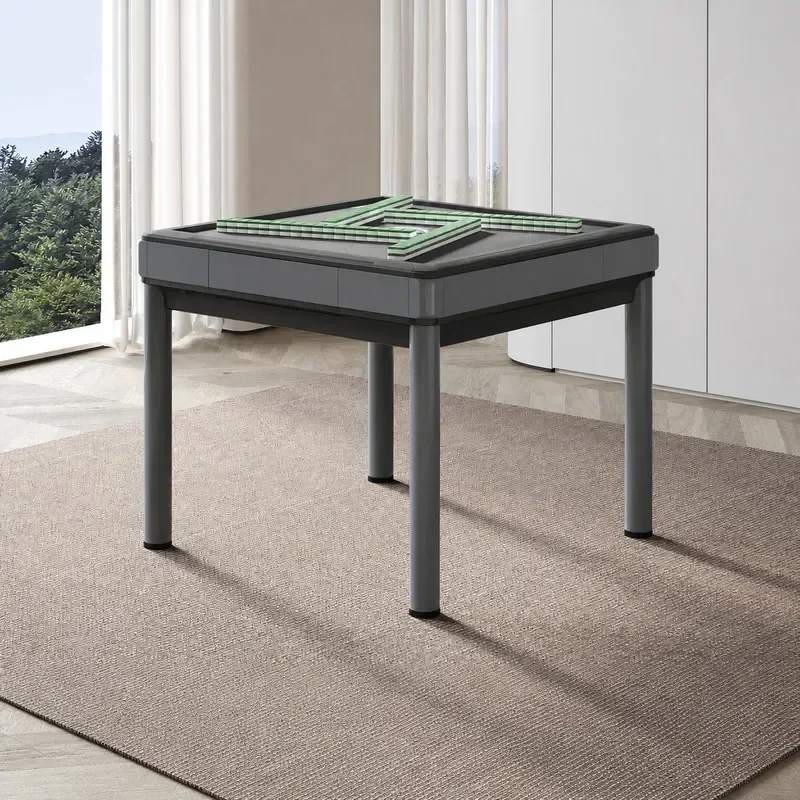 Automatic Silent Mahjong Table Folding Household Dual Purpose Chess Card Room Machine Roller Coaster Design
