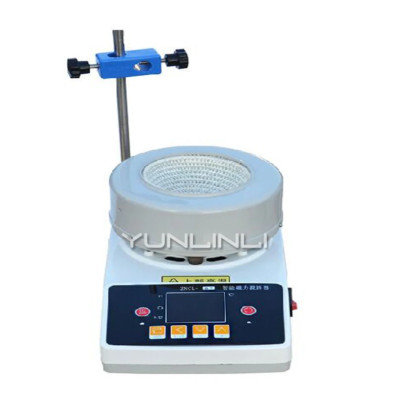 Laboratorium Intelligente Digitale Magnetische Roeren Elektrische Verwarming Set 220V 300W 100ml Snelle Elektrische Verwarming Set ZNCL-TS