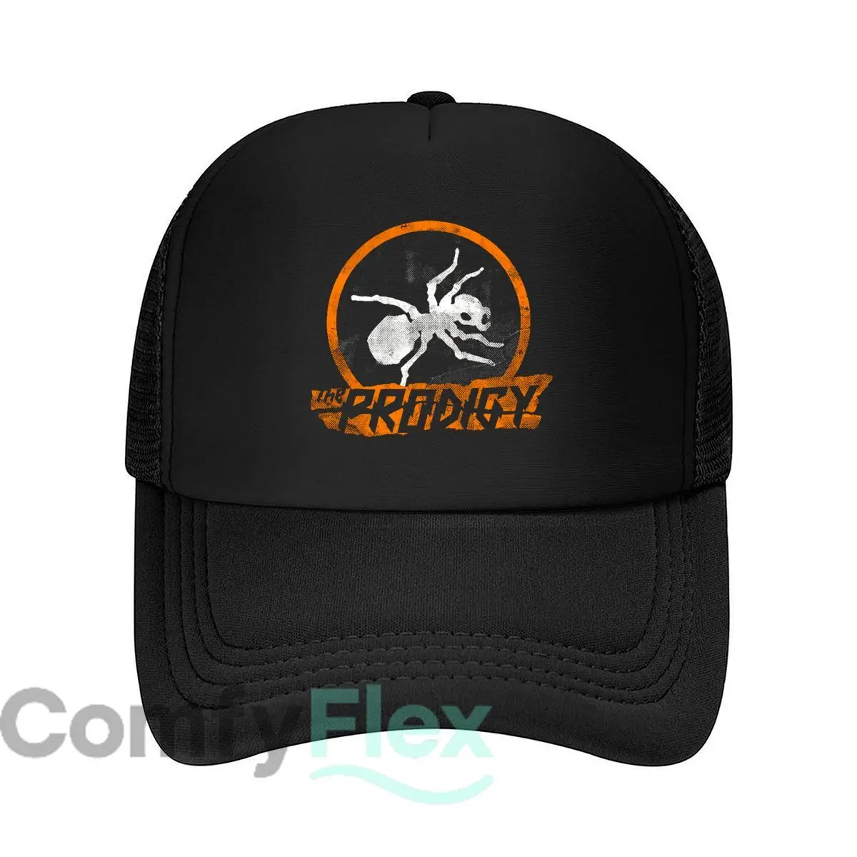 Prodigy Mark Bold Energy Graphic Mesh Baseball Caps Men Women Retro Sun Breathable Snapback Caps Dad Spring Hats
