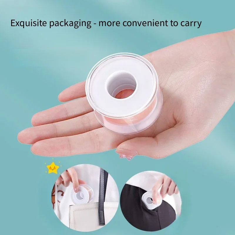 Silicone Gel Heel Stickers Heel Protector Biomimetic Anti Pain Relief Adhesive Patch Cushion Foot Care Shoe Pads Grip Tapes image 6