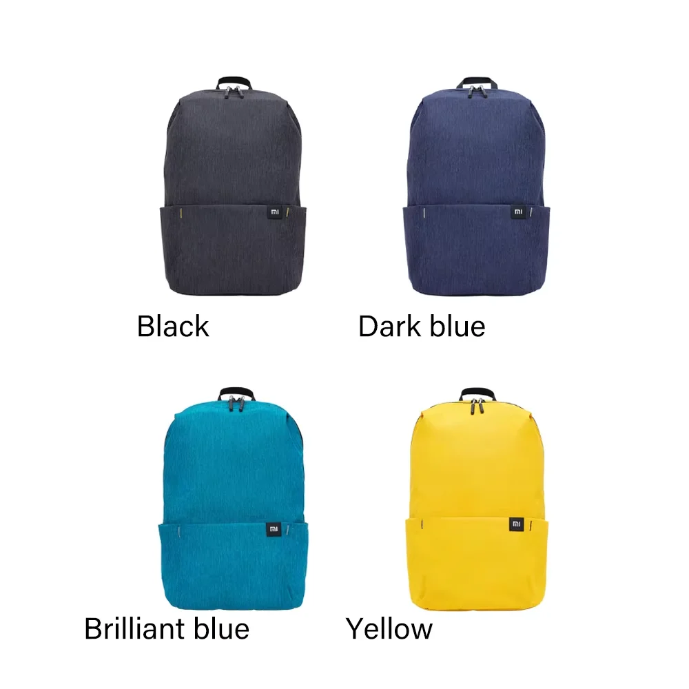 XIAOMI Colorful Small Backpack Laptop Bag Men's and Women's Shoulder Bag Outdoor Waterproof Student Portable Sports Bag view 5