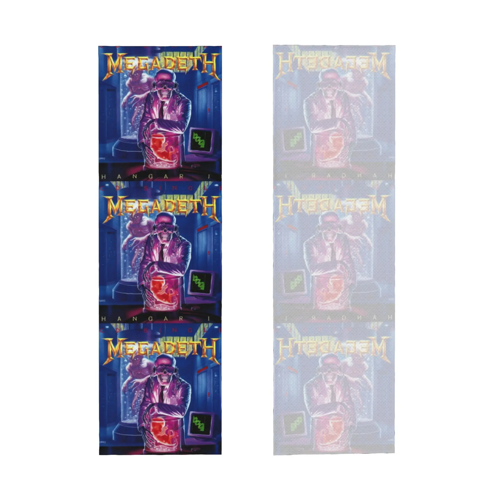 Megadeths Rest In Peace Blue Cold Exercise Towel Rock Band Yoga And Fitness Running Outdoor Activities Travelling Camping Towels