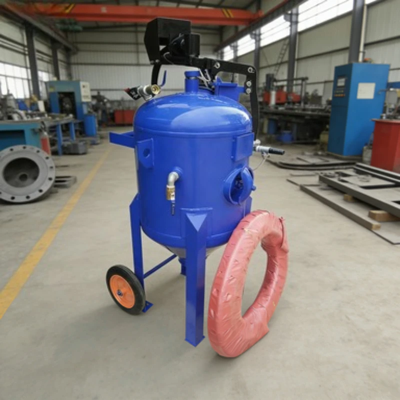 

Portable Sand Blaster High Pressure for Car Paint Stripping Outdoor Construction Site On Site Repair Jobs