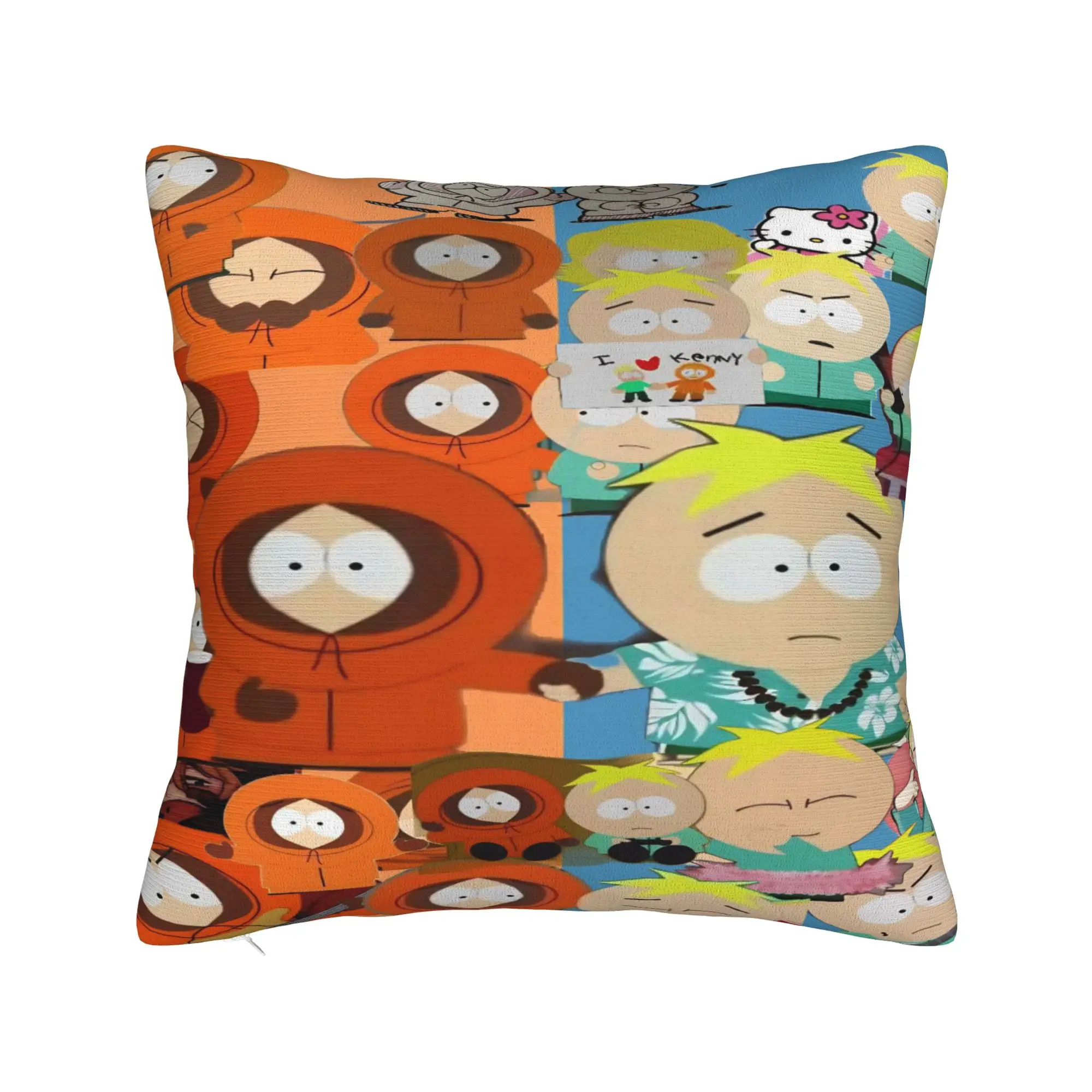 Funda de almohada Souths Parked Stan Marsh Televisión animada americana   Funda de cojín cuadrada, funda de almohada para decoración del hogar y sofá