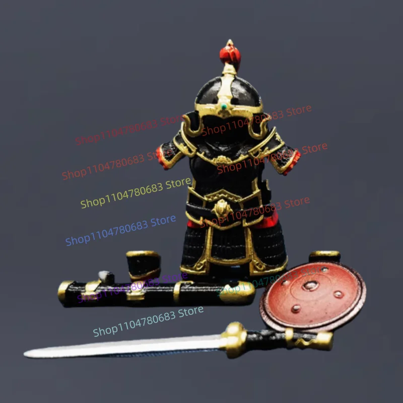 

Строительные блоки MOC, мини-фигурки, черные тяжелые доспехи, аксессуары в стиле аниме, декоративная сборная модель, игрушки, подарки