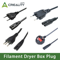 Creality Plug Power Cord for Creality Filament Dryer Box 3d Printer Parts