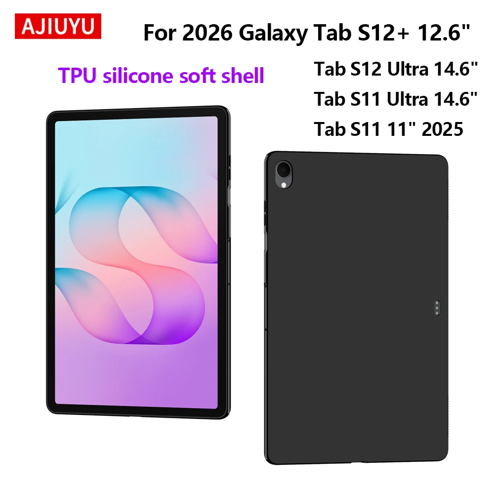 Soft Case for Samsung Galaxy Tab S12+ S12 Plus 12.6