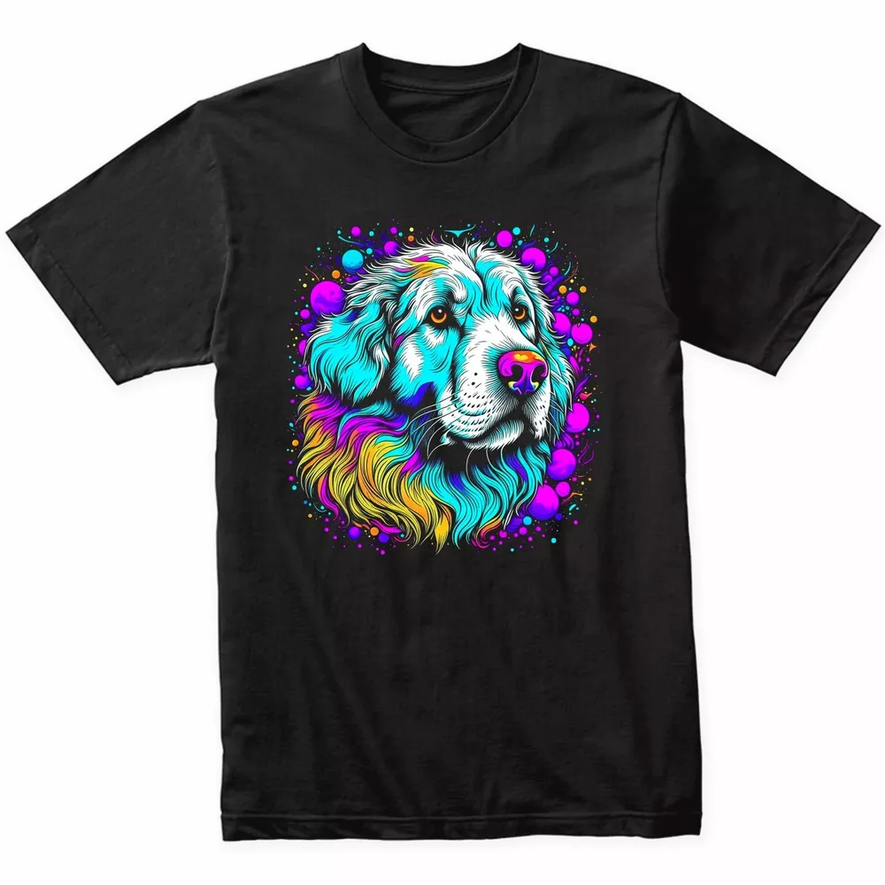 Dog Art T-Shirt Great Pyrenees Owner Gift Unisex T-Shirt Y2K tops Unisex Summer Short Sleeve